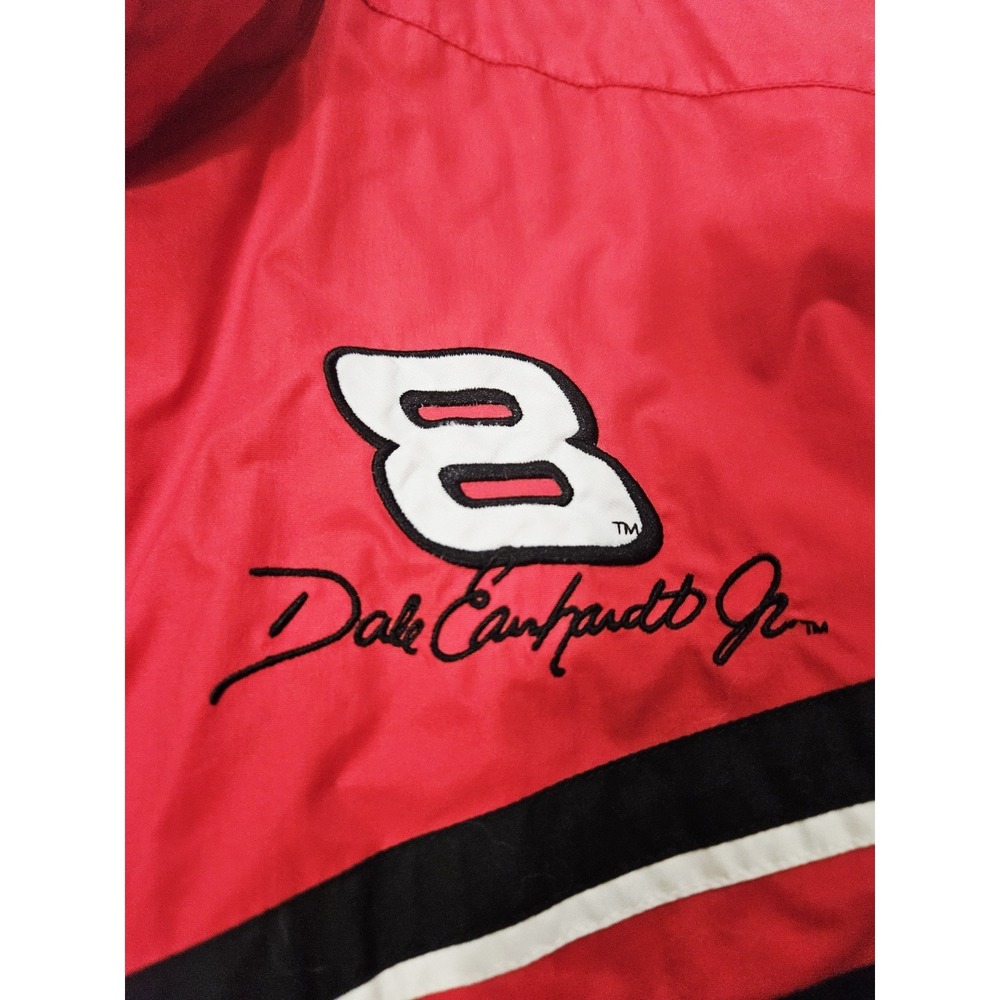 Dale Earnhardt Jr Chase Authentics Budweiser NASCAR Racing Jacket, Size L - Picture 2 of 8